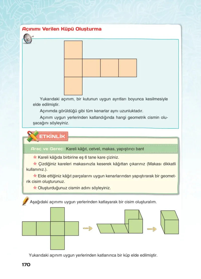 4. Sınıf Matematik Ders Kitabı Cevapları Sevgi Yayınları Sayfa 170