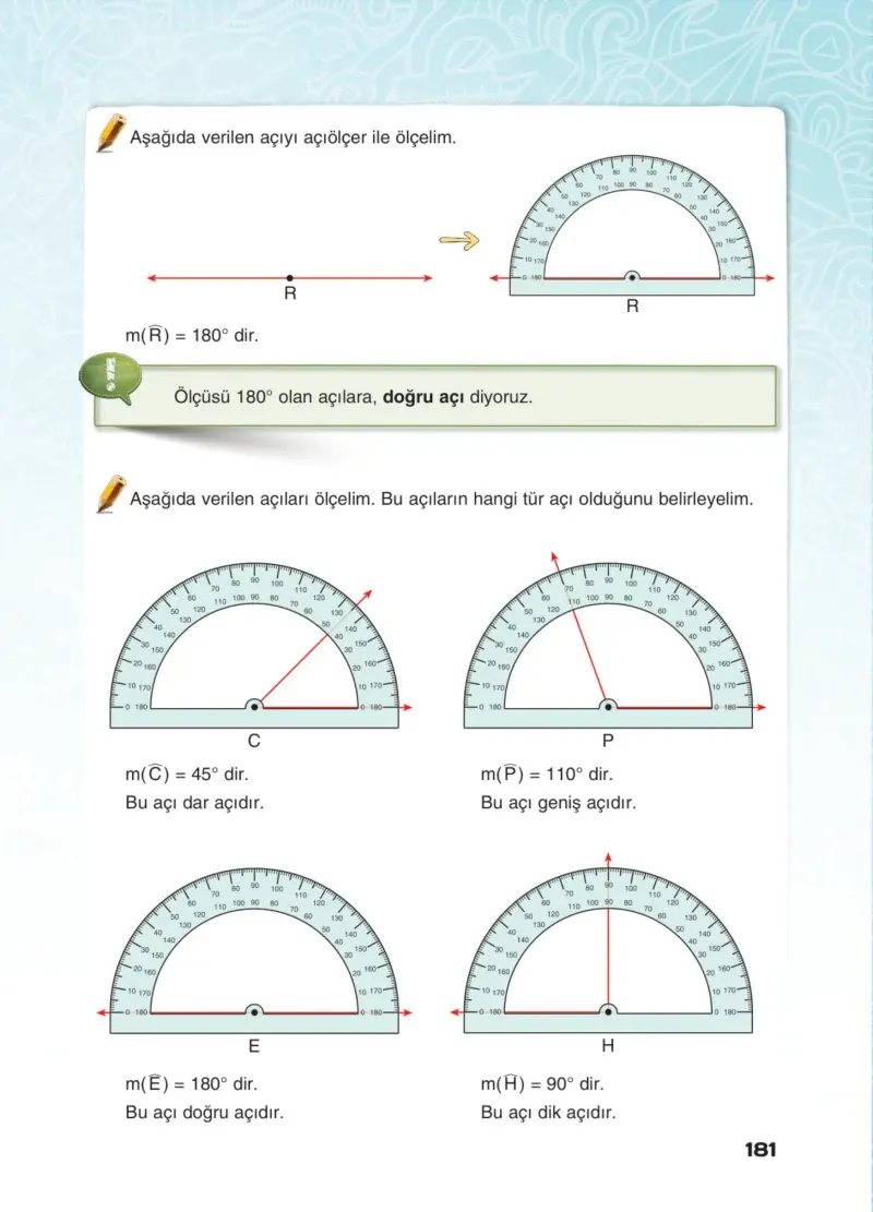 4. Sınıf Matematik Ders Kitabı Cevapları Sevgi Yayınları Sayfa 181