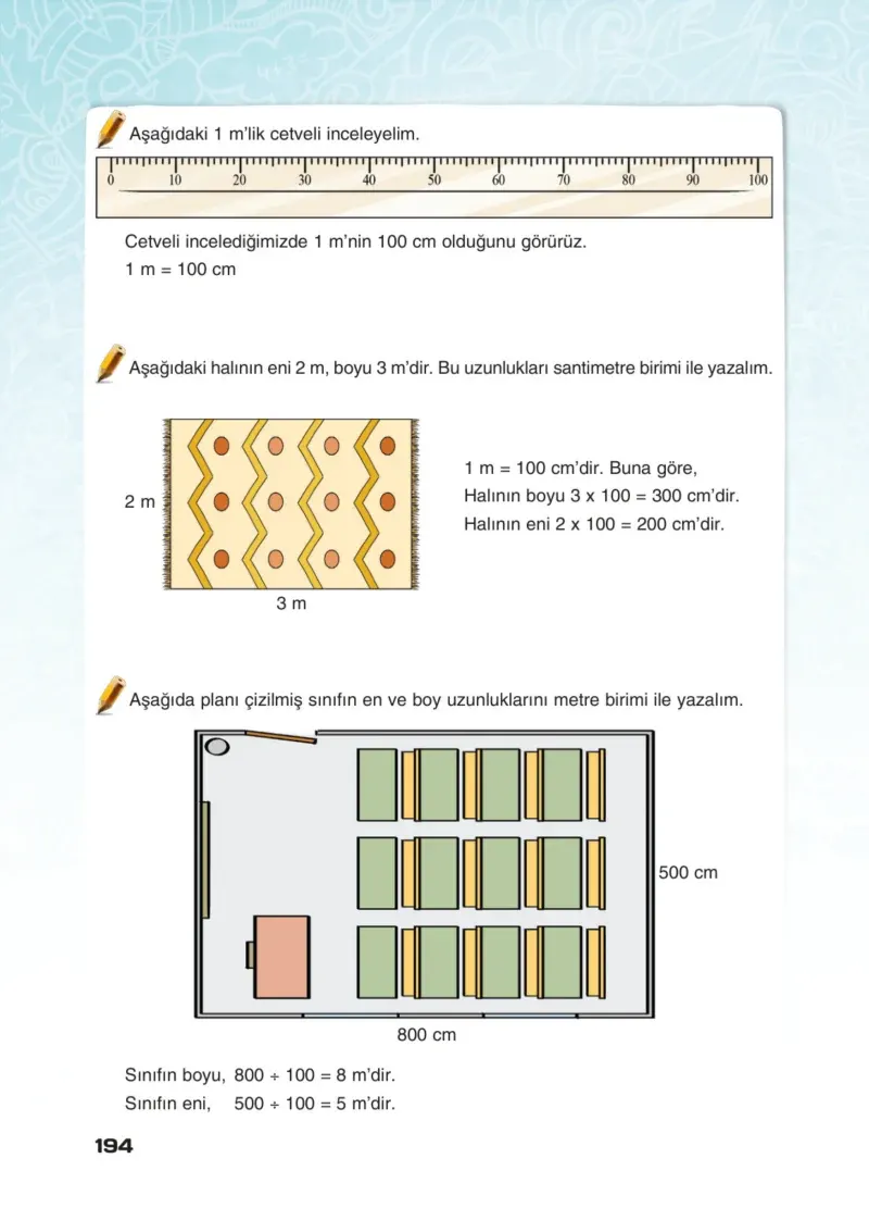 4. Sınıf Matematik Ders Kitabı Cevapları Sevgi Yayınları Sayfa 194