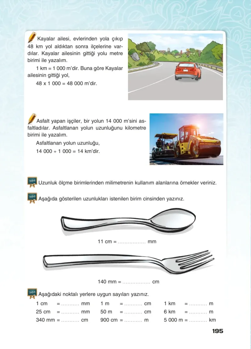 4. Sınıf Matematik Ders Kitabı Cevapları Sevgi Yayınları Sayfa 195