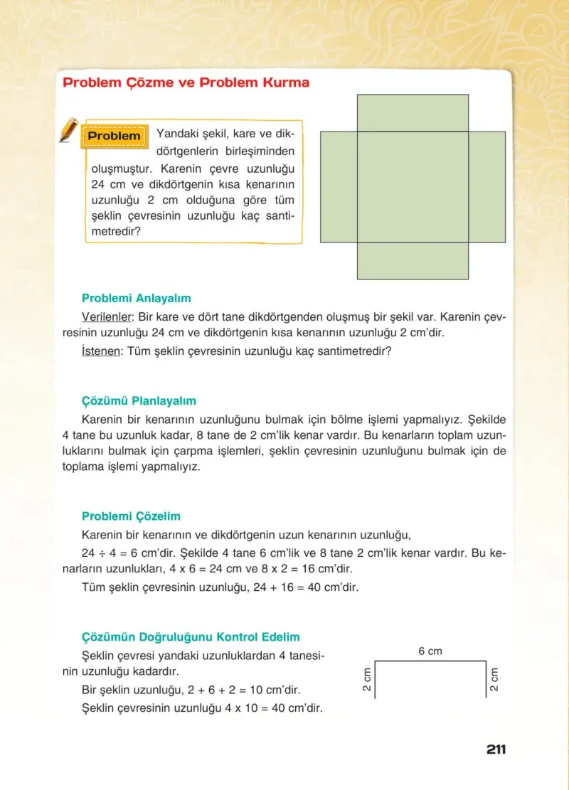 4. Sınıf Matematik Ders Kitabı Cevapları Sevgi Yayınları Sayfa 211