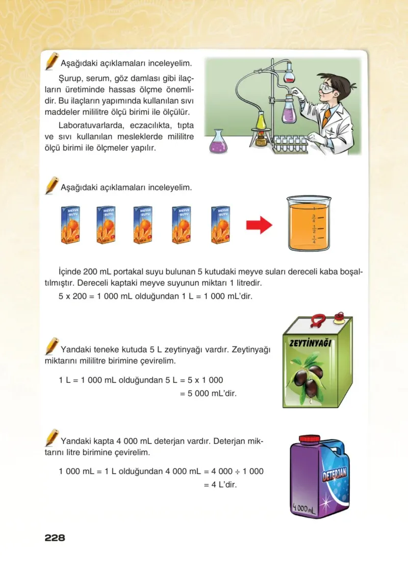 4. Sınıf Matematik Ders Kitabı Cevapları Sevgi Yayınları Sayfa 228