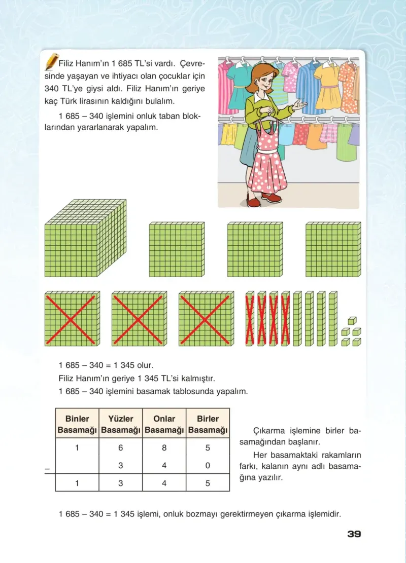 4. Sınıf Matematik Ders Kitabı Cevapları Sevgi Yayınları Sayfa 39