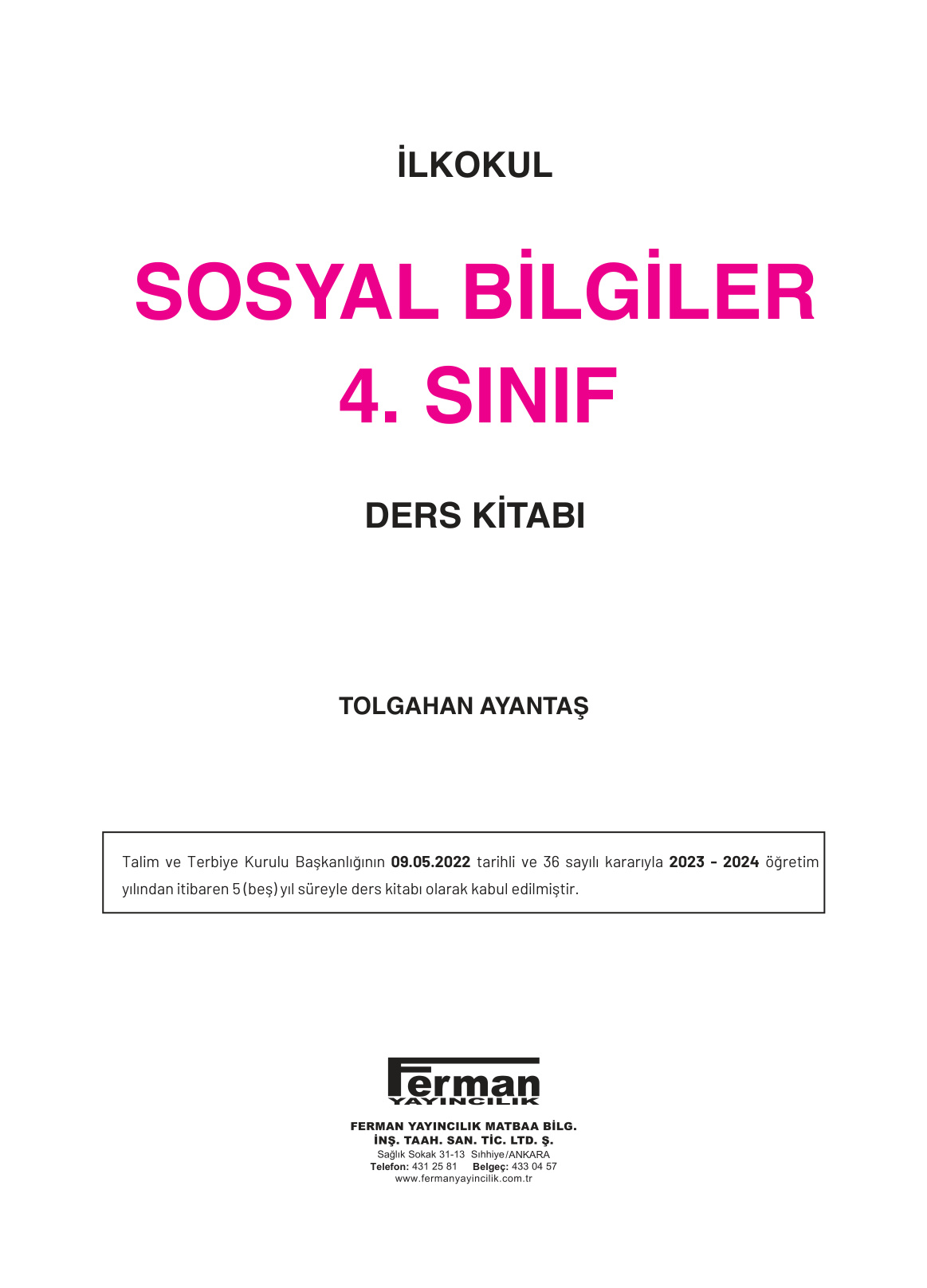 Kitap Sayfası