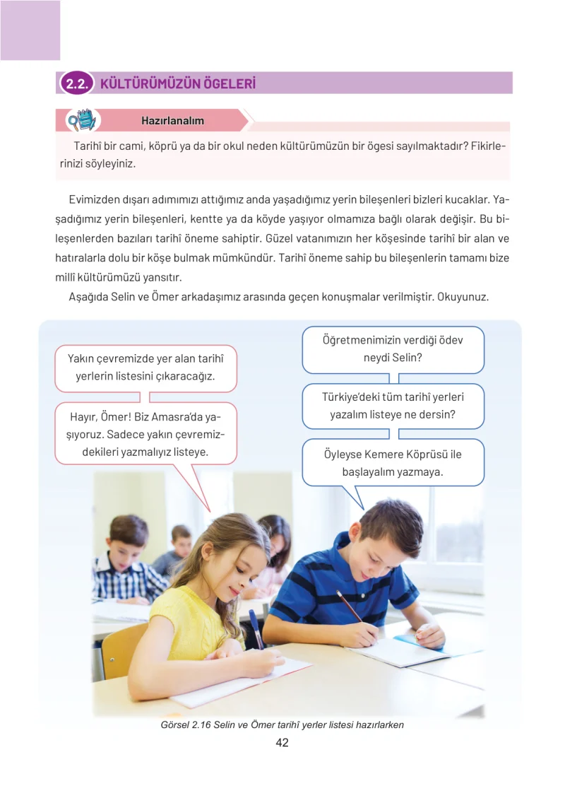 4. Sınıf Sosyal Bilgiler Ders Kitabı Cevapları Ferman Yayınları Sayfa 42