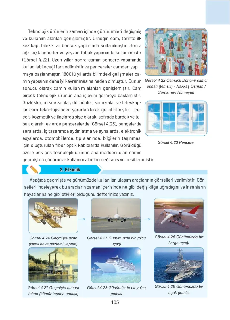4. Sınıf Sosyal Bilgiler Ders Kitabı Cevapları Hecce Yayınları Sayfa 105