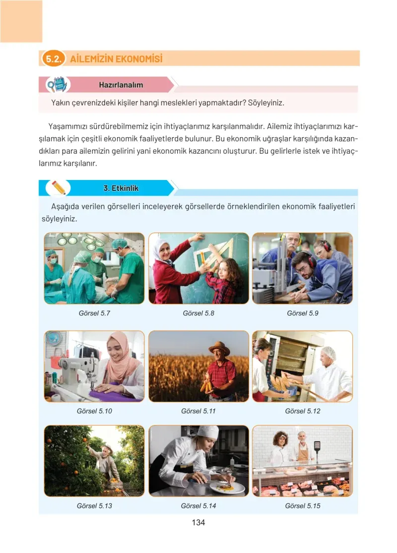 4. Sınıf Sosyal Bilgiler Ders Kitabı Cevapları Hecce Yayınları Sayfa 134
