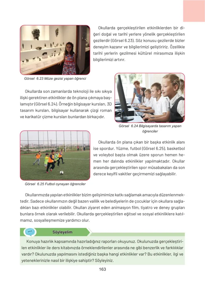 4. Sınıf Sosyal Bilgiler Ders Kitabı Cevapları Hecce Yayınları Sayfa 163