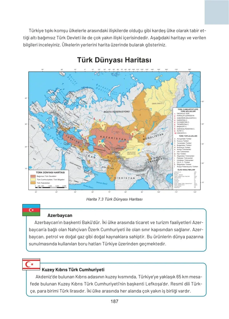 4. Sınıf Sosyal Bilgiler Ders Kitabı Cevapları Hecce Yayınları Sayfa 187