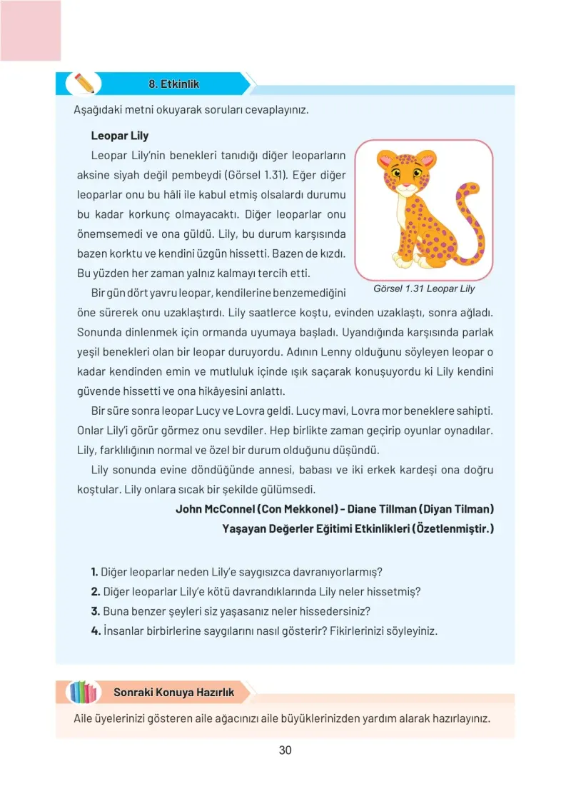 4. Sınıf Sosyal Bilgiler Ders Kitabı Cevapları Hecce Yayınları Sayfa 30