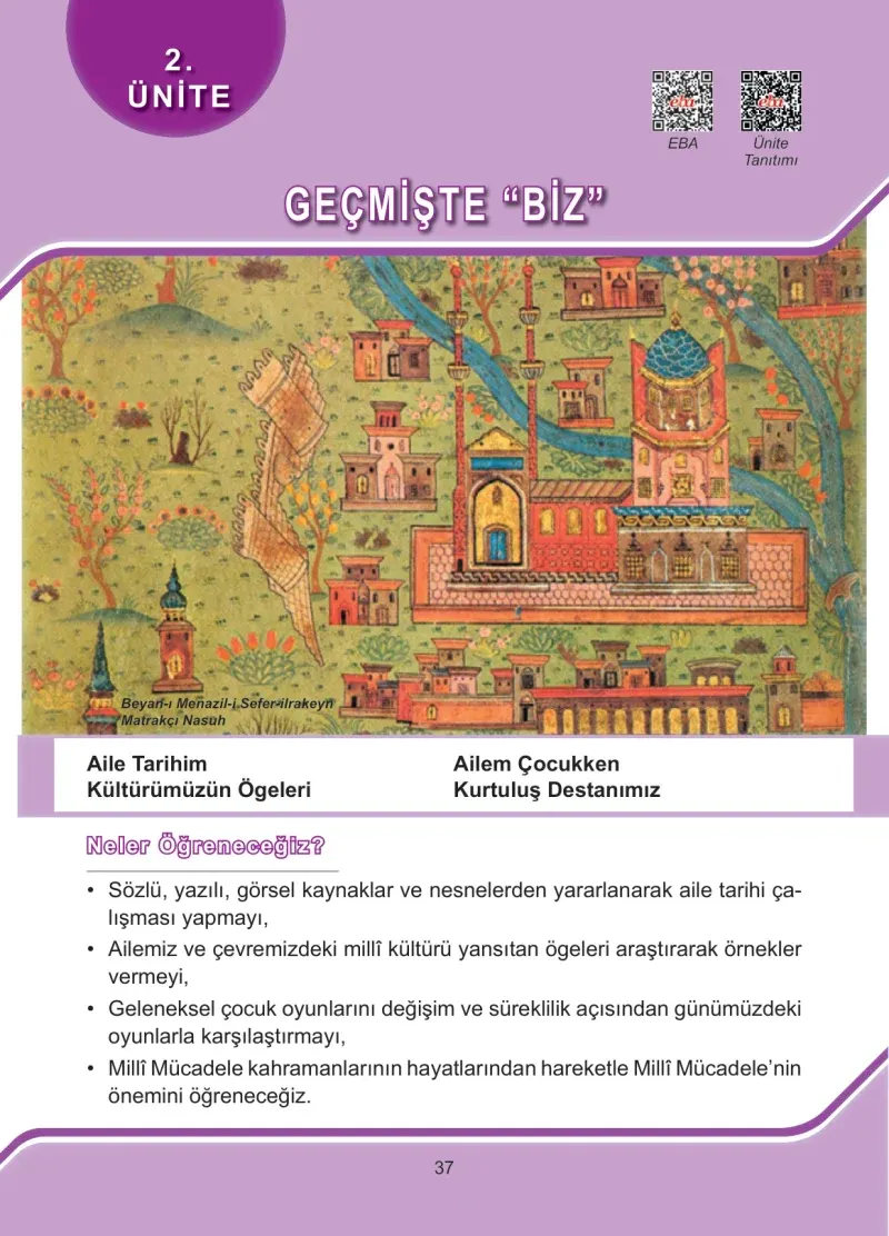 4. Sınıf Sosyal Bilgiler Ders Kitabı Cevapları Hecce Yayınları Sayfa 37
