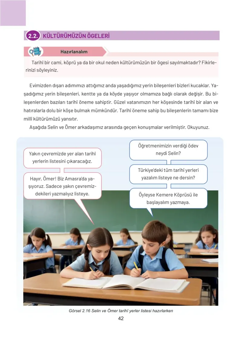 4. Sınıf Sosyal Bilgiler Ders Kitabı Cevapları Hecce Yayınları Sayfa 42