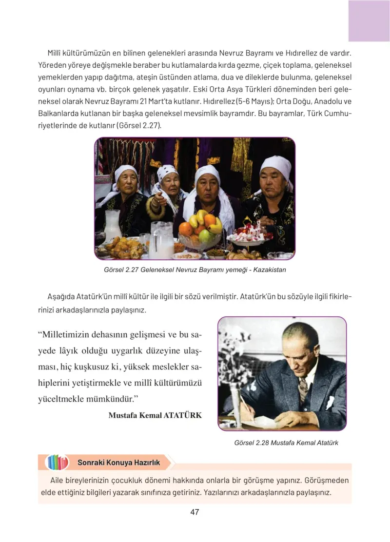 4. Sınıf Sosyal Bilgiler Ders Kitabı Cevapları Hecce Yayınları Sayfa 47