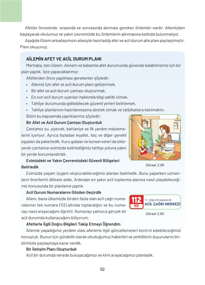 4. Sınıf Sosyal Bilgiler Ders Kitabı Cevapları Hecce Yayınları Sayfa 92