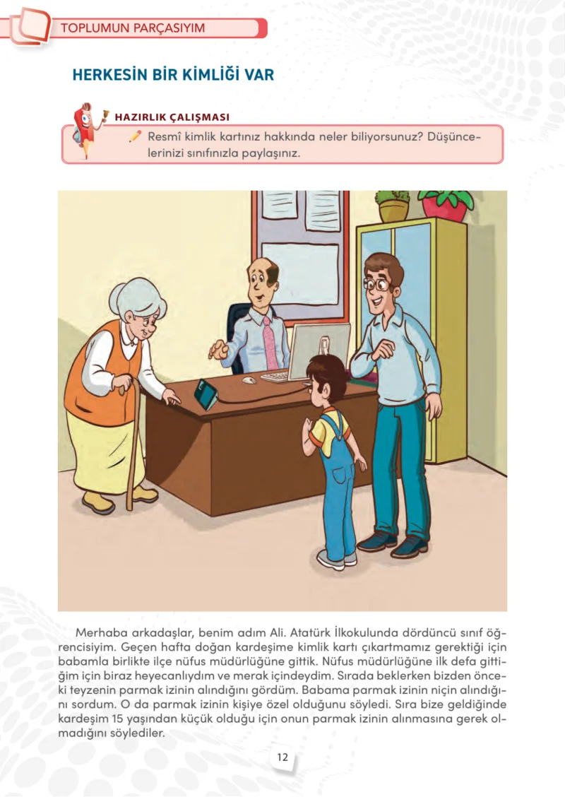 4. Sınıf Sosyal Bilgiler Ders Kitabı Cevapları Meb Yayınları Sayfa 12