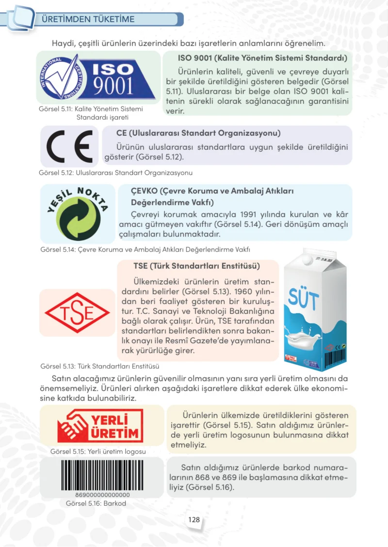 4. Sınıf Sosyal Bilgiler Ders Kitabı Cevapları Meb Yayınları Sayfa 128