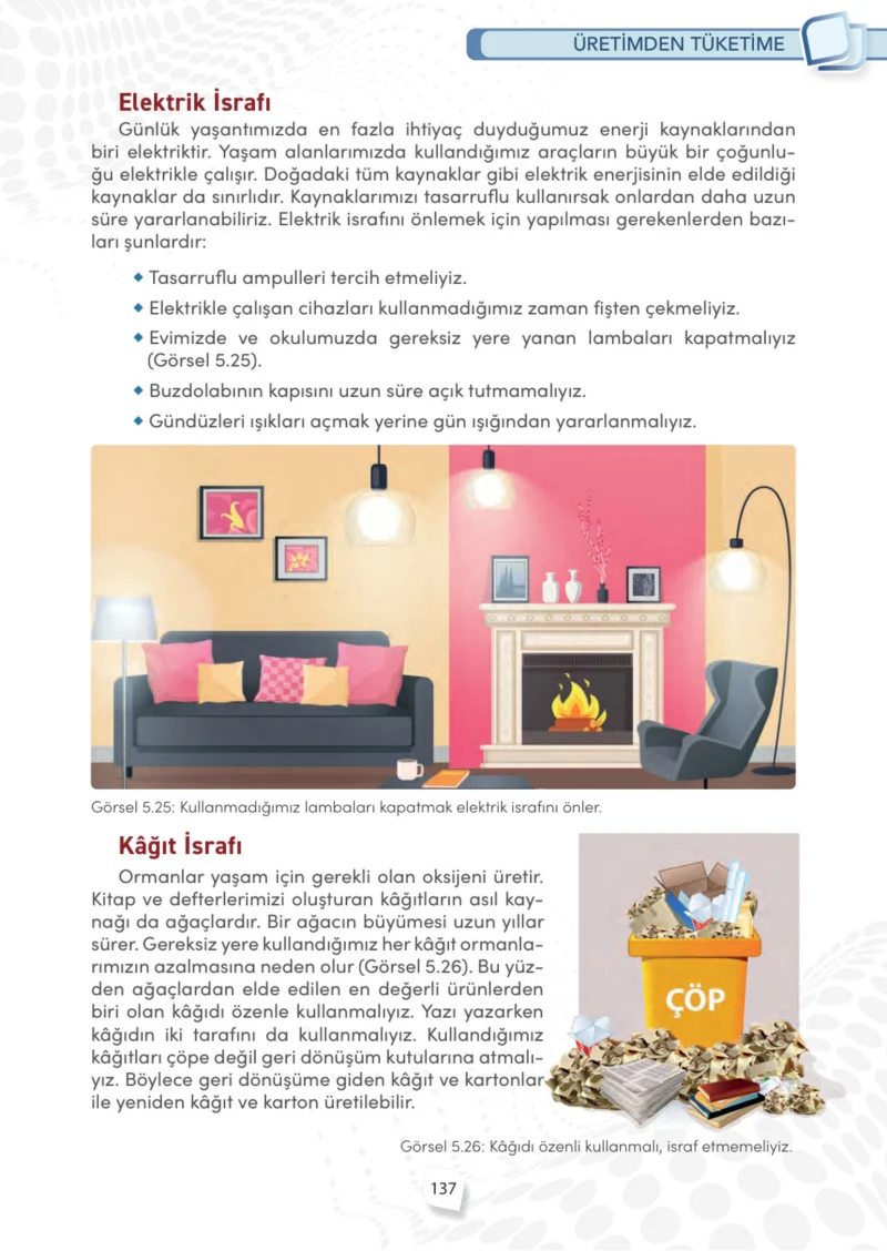 4. Sınıf Sosyal Bilgiler Ders Kitabı Cevapları Meb Yayınları Sayfa 137
