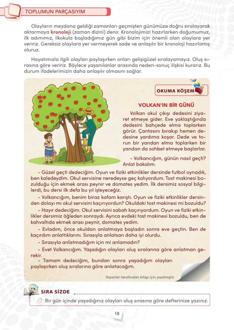 4. Sınıf Sosyal Bilgiler Ders Kitabı Cevapları Meb Yayınları Sayfa 18