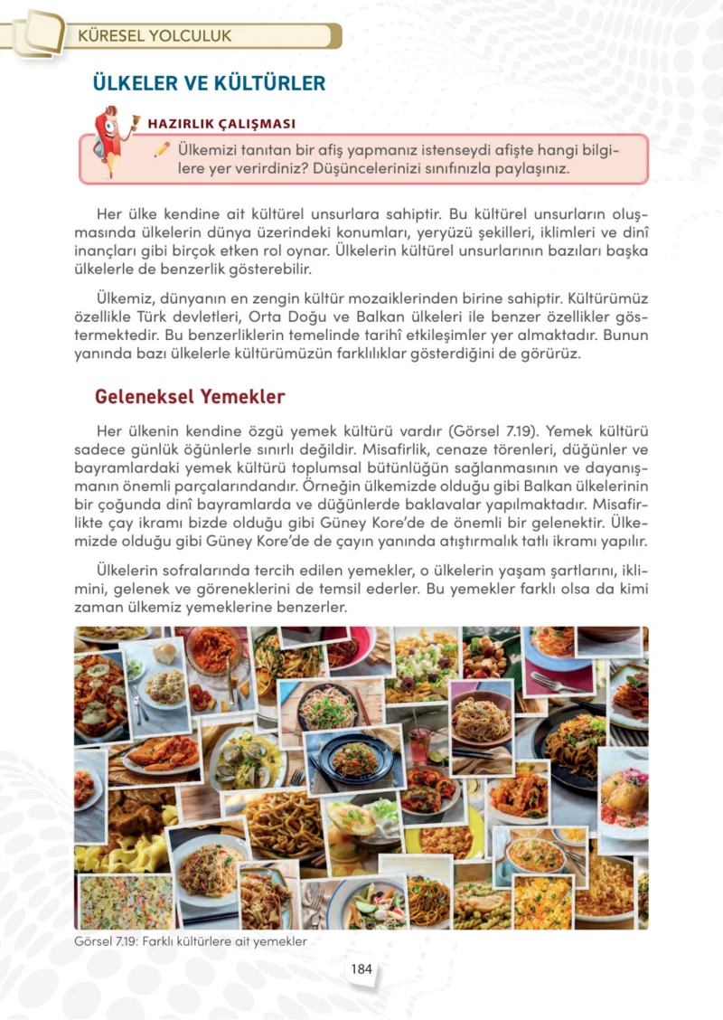 4. Sınıf Sosyal Bilgiler Ders Kitabı Cevapları Meb Yayınları Sayfa 184