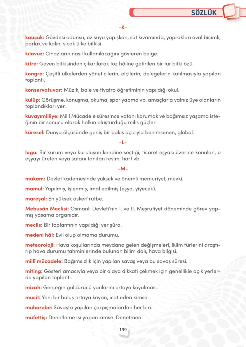 4. Sınıf Sosyal Bilgiler Ders Kitabı Cevapları Meb Yayınları Sayfa 199