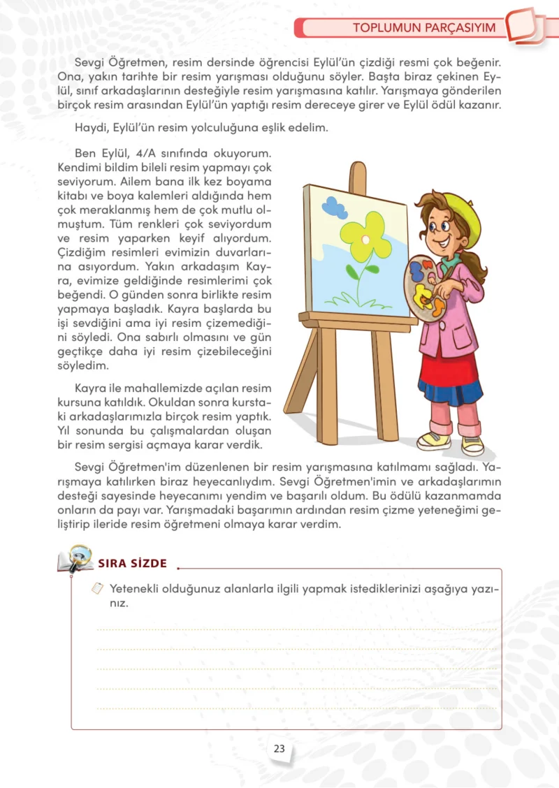 4. Sınıf Sosyal Bilgiler Ders Kitabı Cevapları Meb Yayınları Sayfa 23