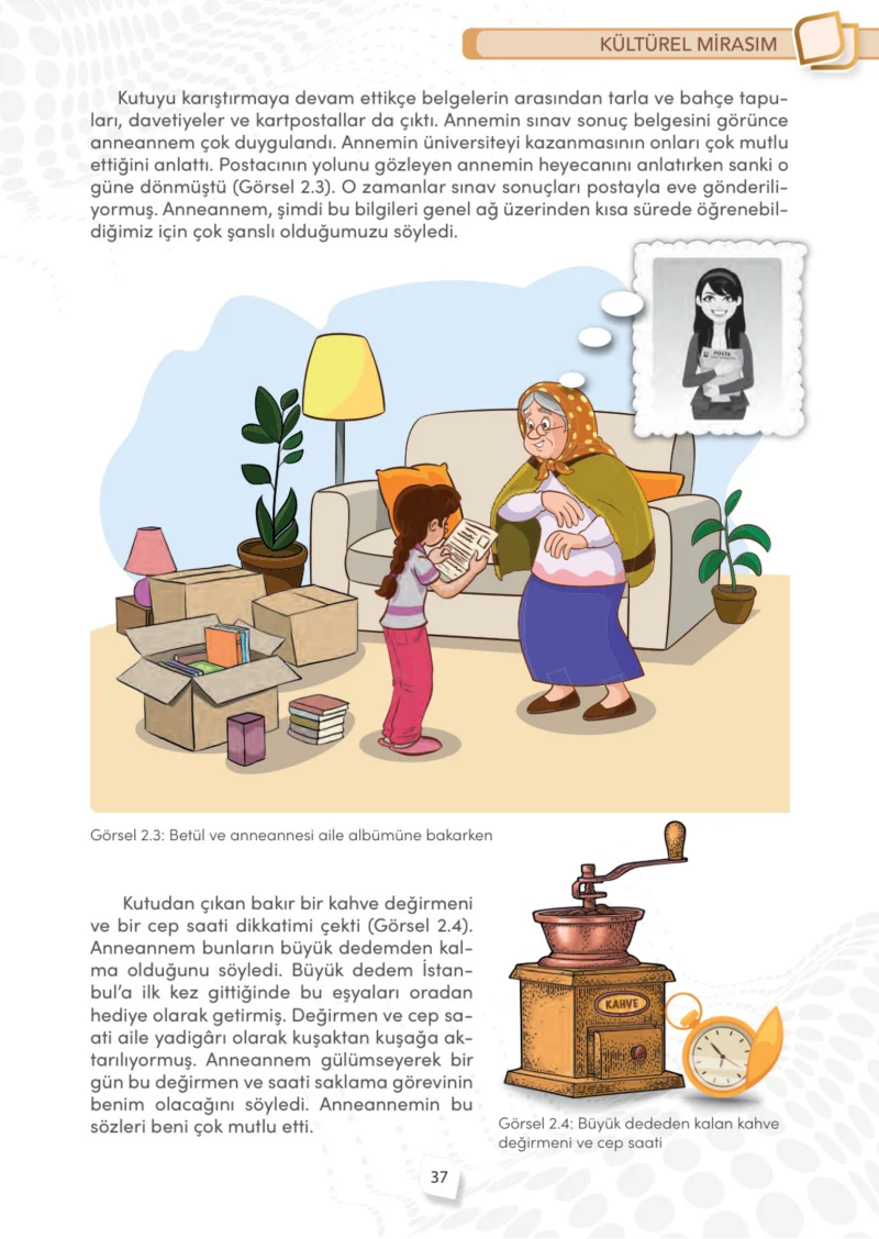 4. Sınıf Sosyal Bilgiler Ders Kitabı Cevapları Meb Yayınları Sayfa 37