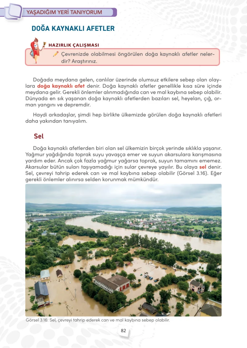 4. Sınıf Sosyal Bilgiler Ders Kitabı Cevapları Meb Yayınları Sayfa 82
