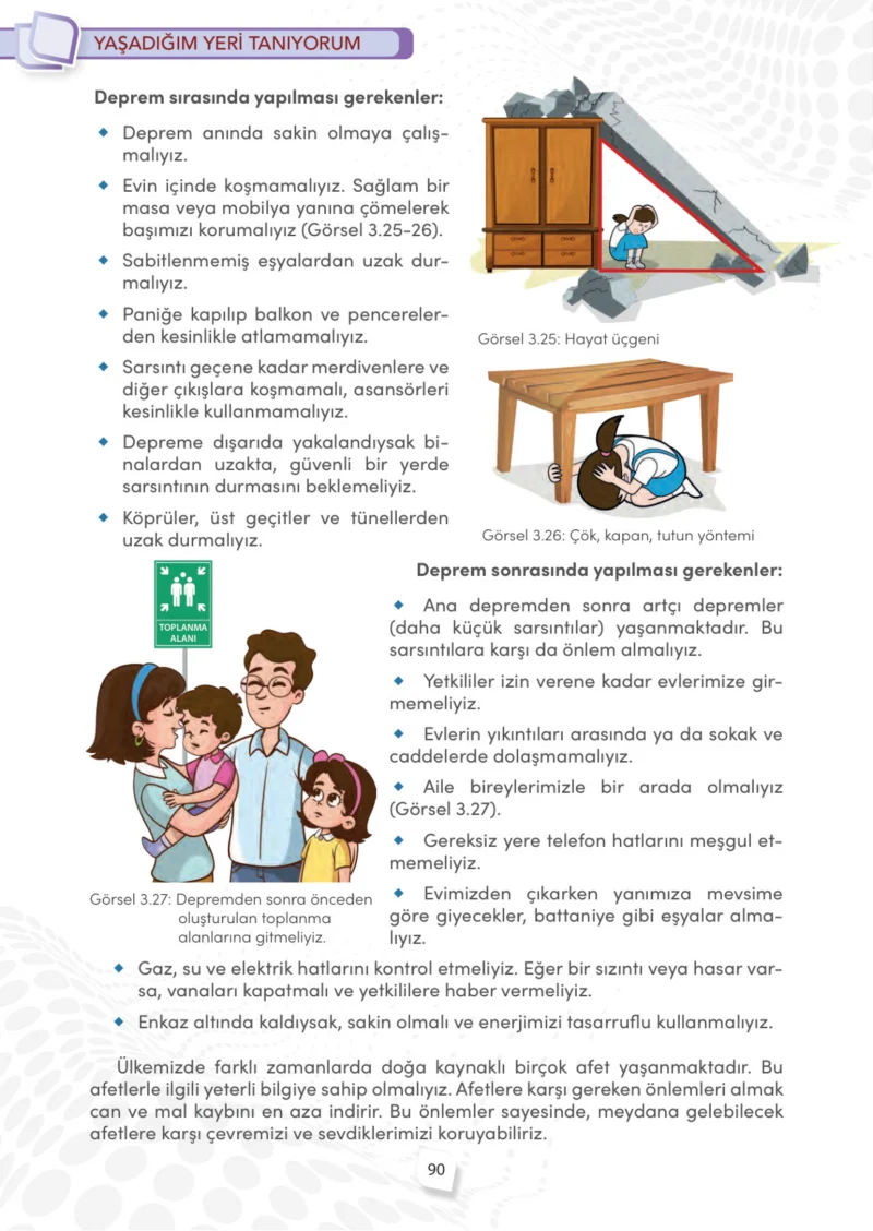 4. Sınıf Sosyal Bilgiler Ders Kitabı Cevapları Meb Yayınları Sayfa 90