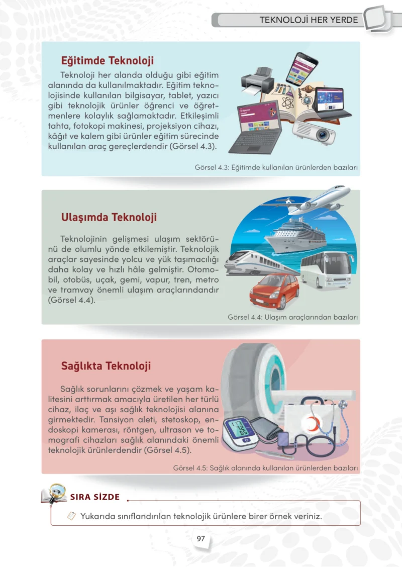 4. Sınıf Sosyal Bilgiler Ders Kitabı Cevapları Meb Yayınları Sayfa 97