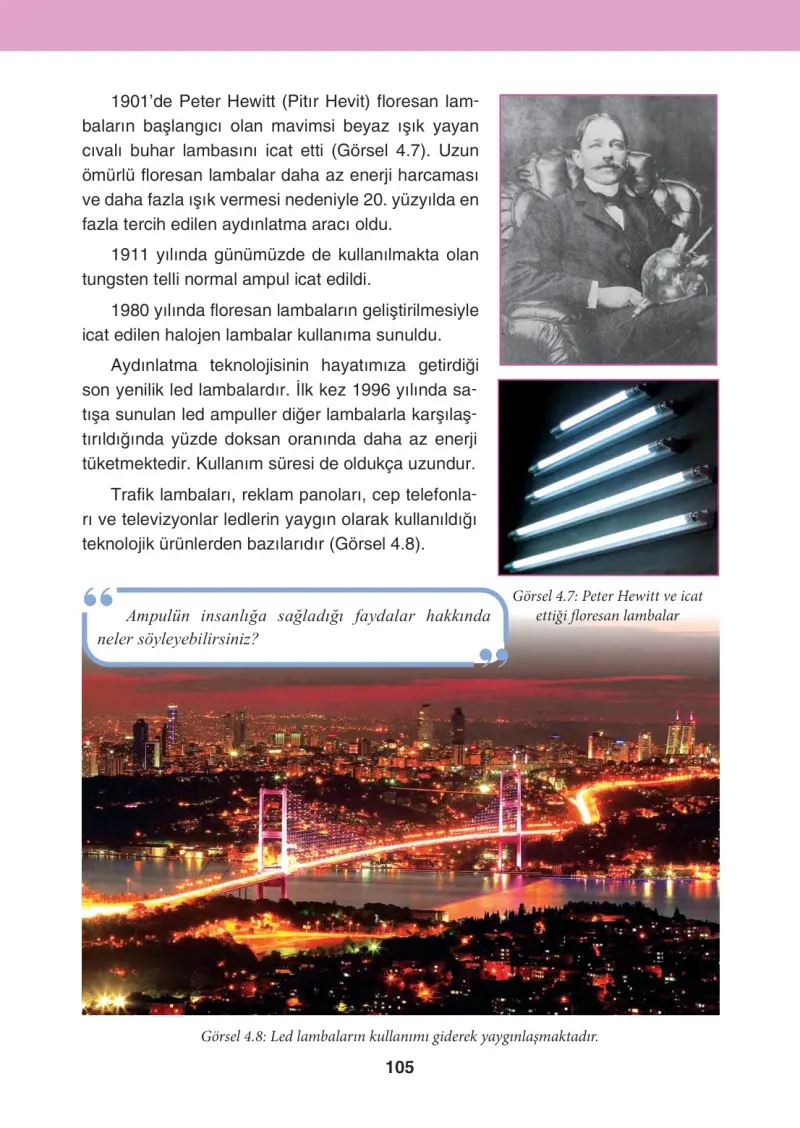 4. Sınıf Sosyal Bilgiler Ders Kitabı Cevapları Tuna Matbaacılık Sayfa 105
