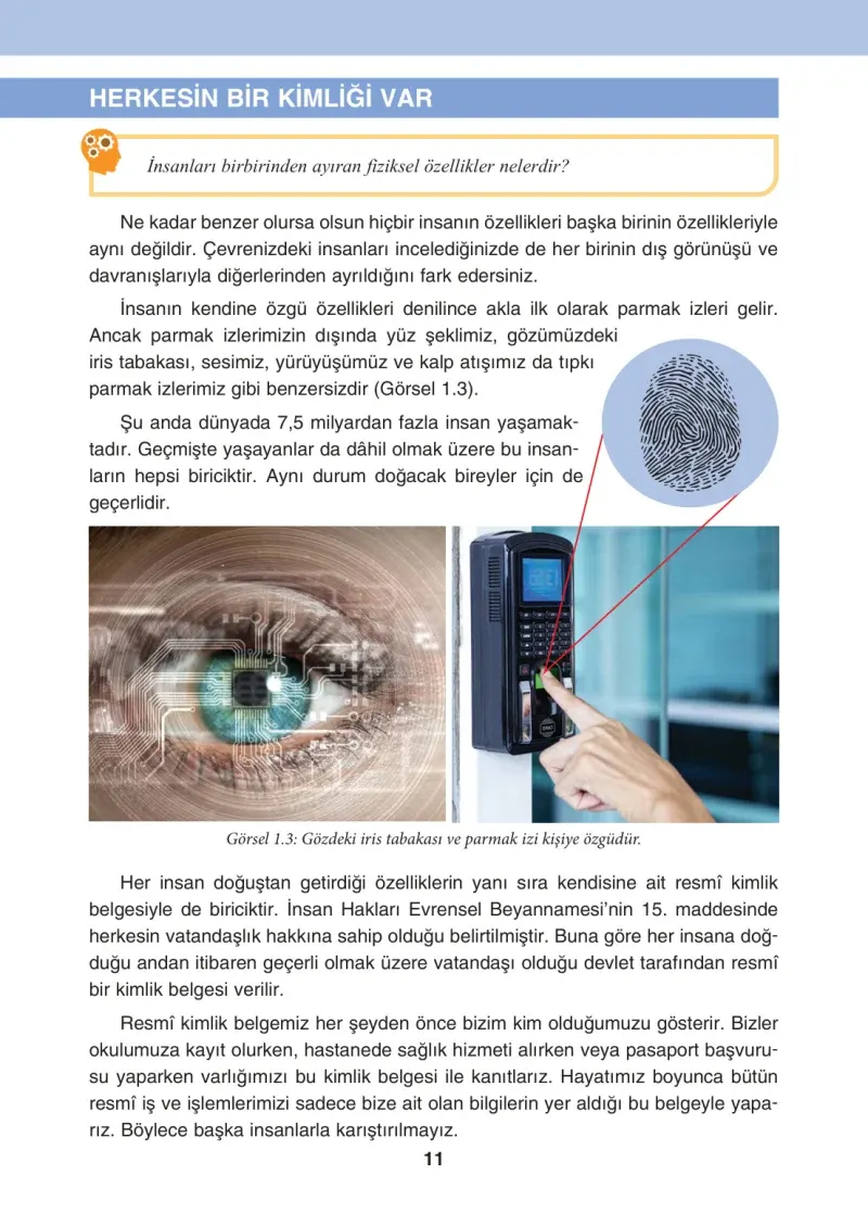 4. Sınıf Sosyal Bilgiler Ders Kitabı Cevapları Tuna Matbaacılık Sayfa 11