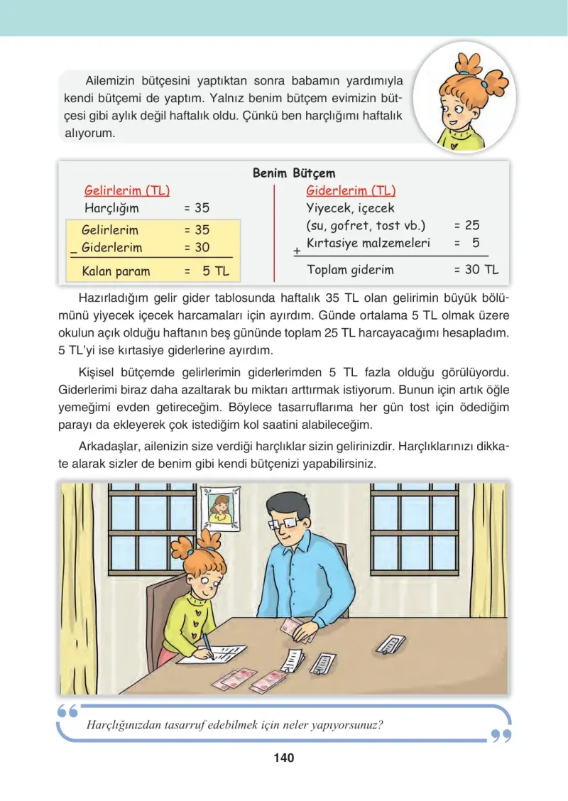 4. Sınıf Sosyal Bilgiler Ders Kitabı Cevapları Tuna Matbaacılık Sayfa 140