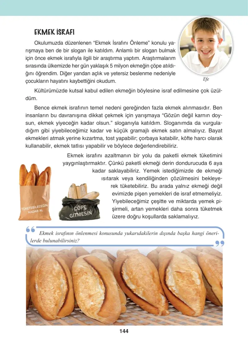 4. Sınıf Sosyal Bilgiler Ders Kitabı Cevapları Tuna Matbaacılık Sayfa 144