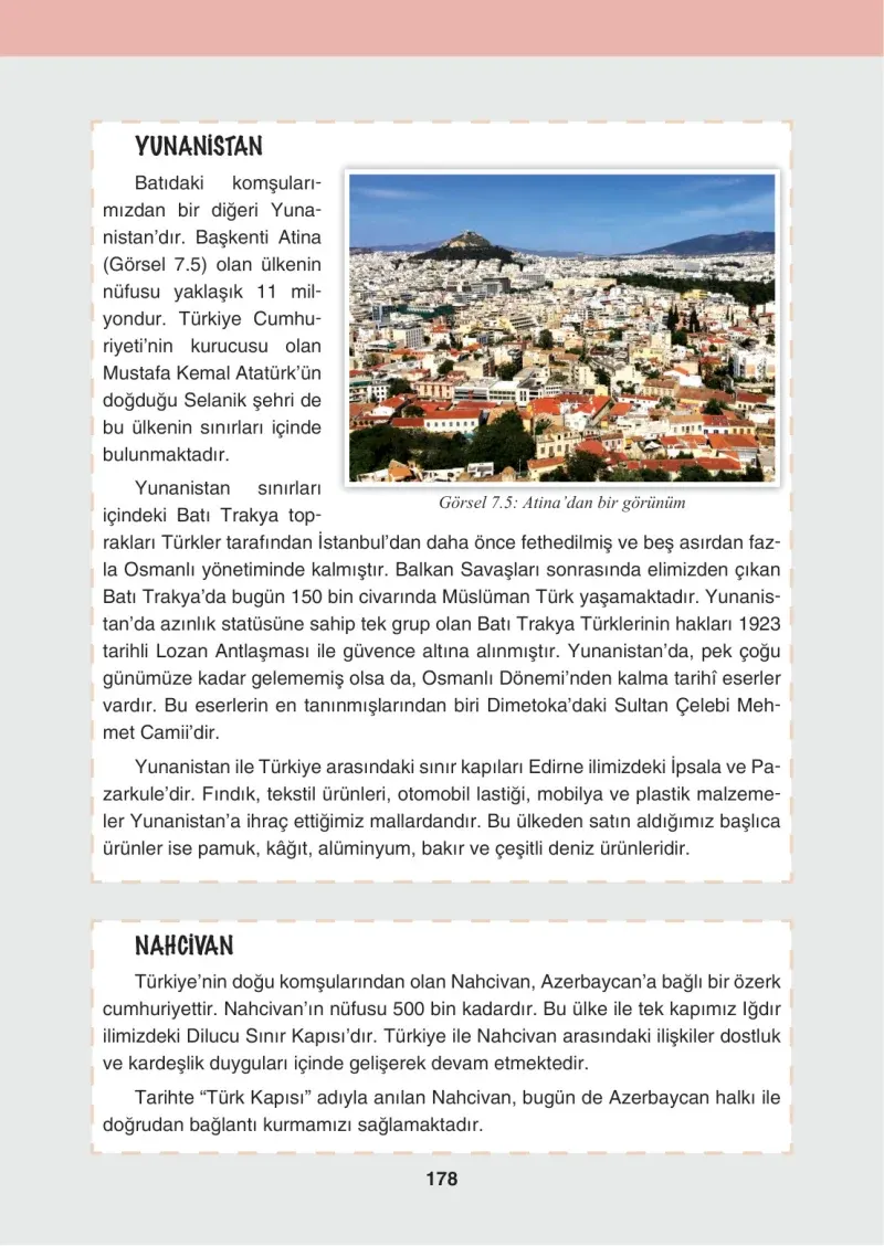 4. Sınıf Sosyal Bilgiler Ders Kitabı Cevapları Tuna Matbaacılık Sayfa 178