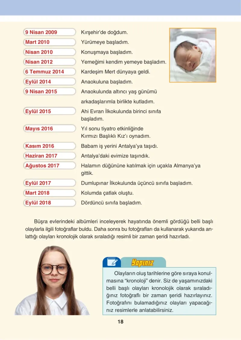 4. Sınıf Sosyal Bilgiler Ders Kitabı Cevapları Tuna Matbaacılık Sayfa 18