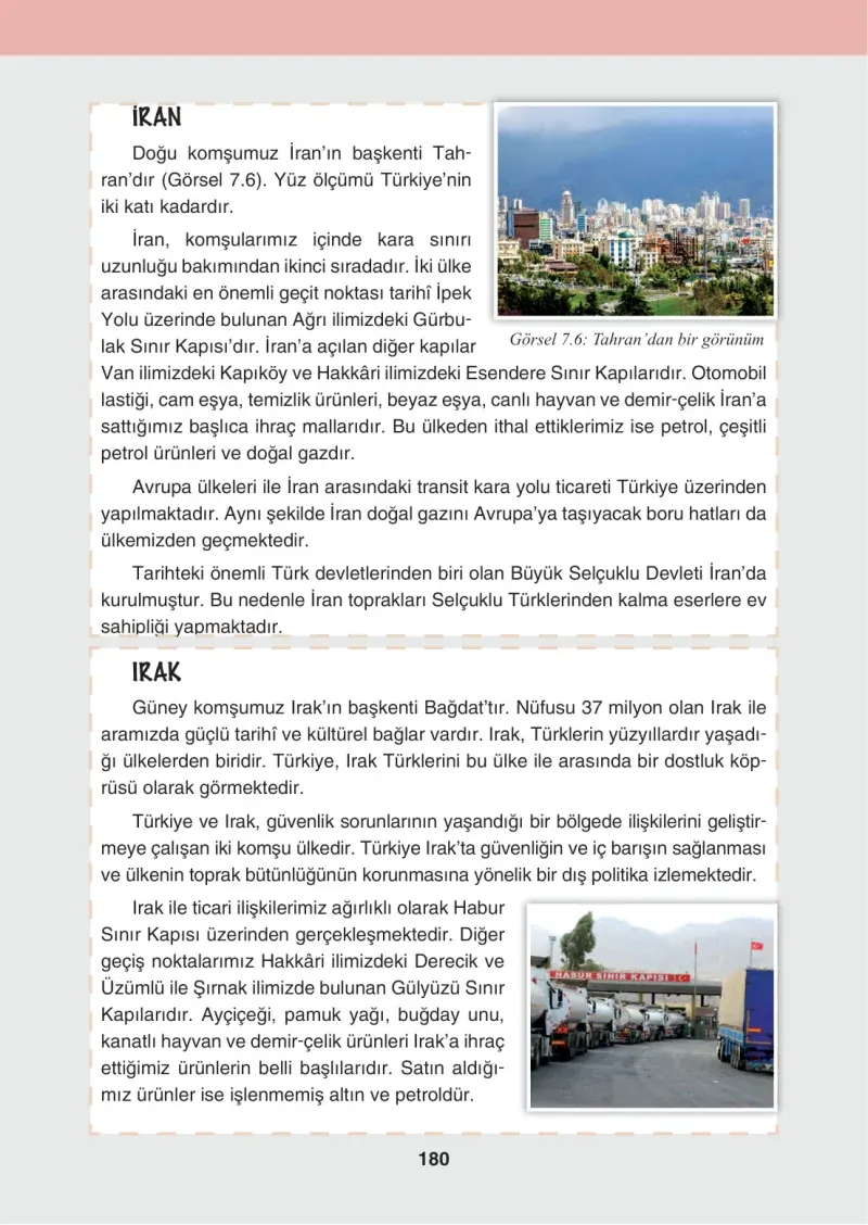 4. Sınıf Sosyal Bilgiler Ders Kitabı Cevapları Tuna Matbaacılık Sayfa 180