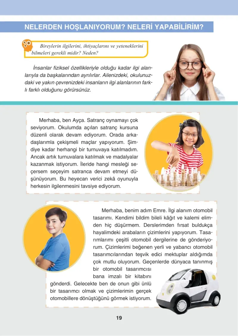 4. Sınıf Sosyal Bilgiler Ders Kitabı Cevapları Tuna Matbaacılık Sayfa 19