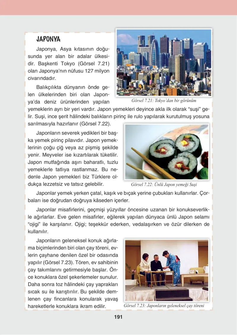 4. Sınıf Sosyal Bilgiler Ders Kitabı Cevapları Tuna Matbaacılık Sayfa 191
