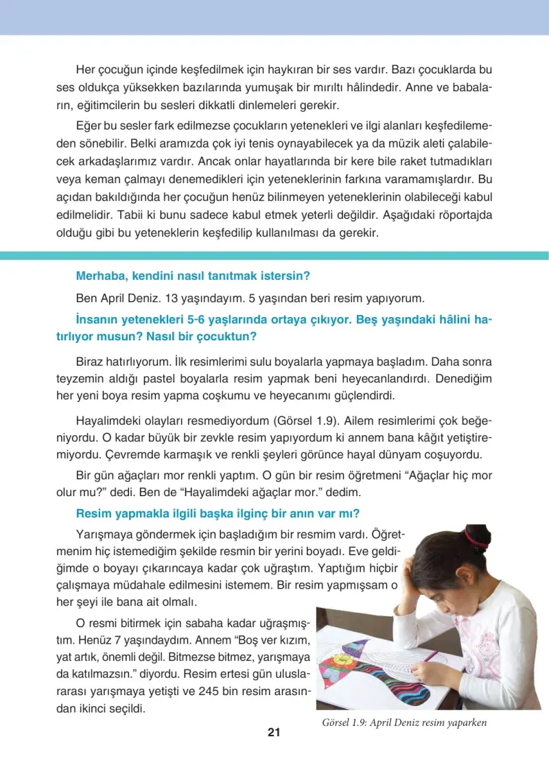 4. Sınıf Sosyal Bilgiler Ders Kitabı Cevapları Tuna Matbaacılık Sayfa 21