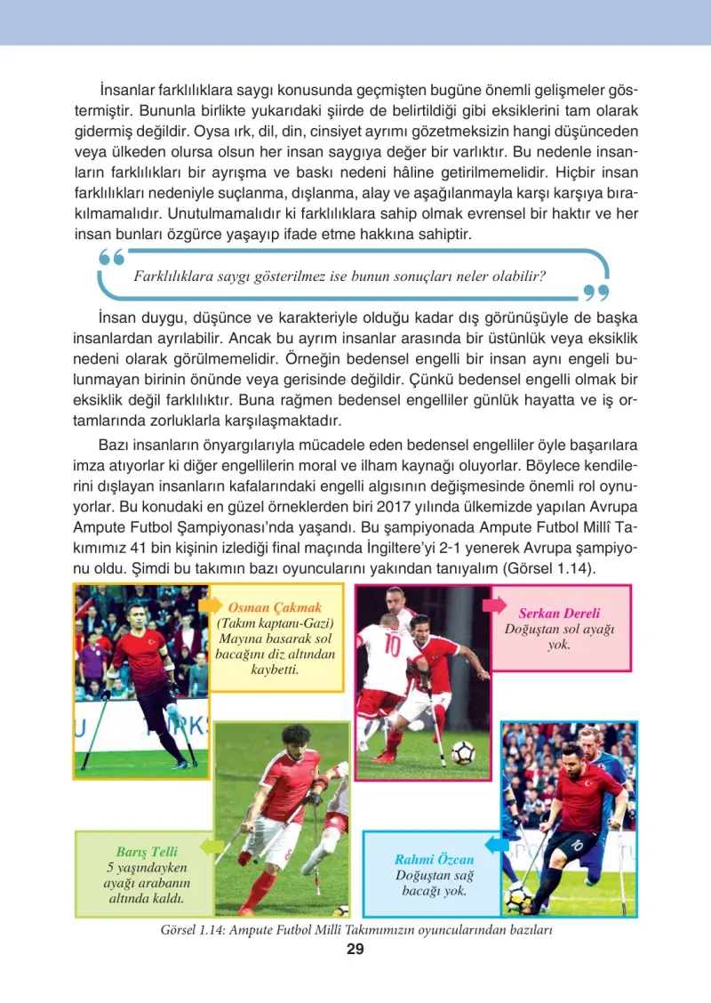 4. Sınıf Sosyal Bilgiler Ders Kitabı Cevapları Tuna Matbaacılık Sayfa 29