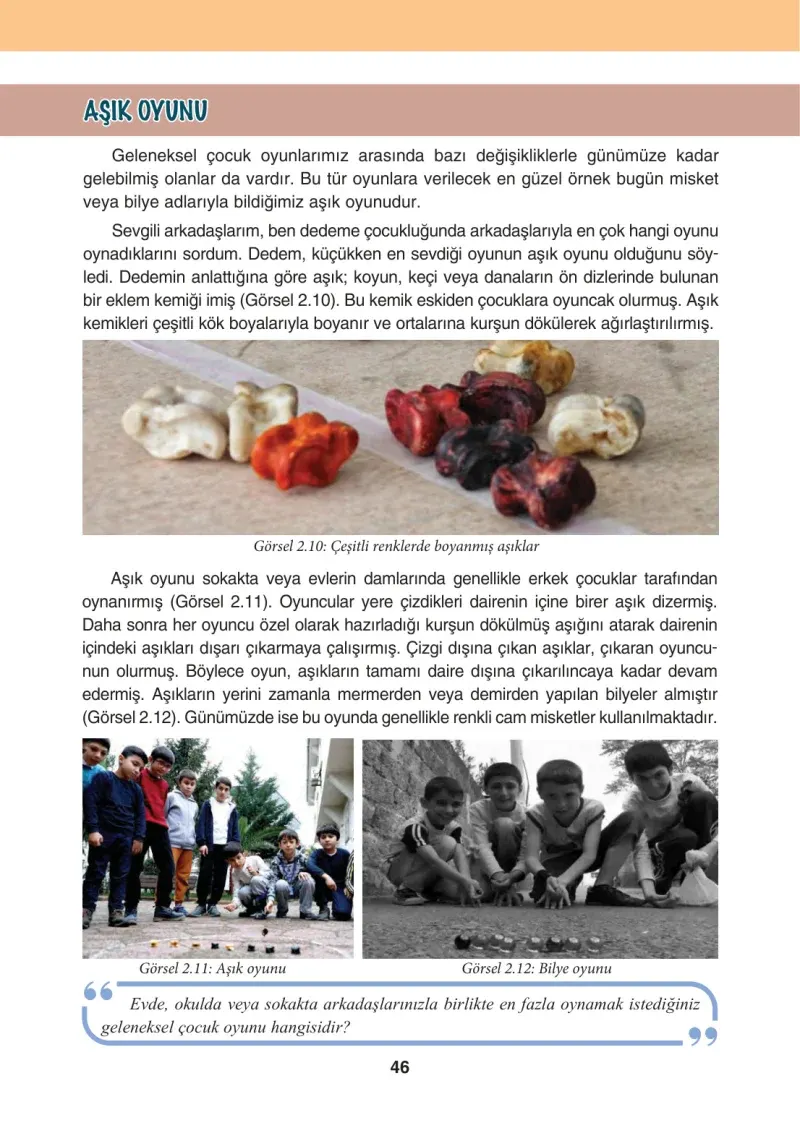 4. Sınıf Sosyal Bilgiler Ders Kitabı Cevapları Tuna Matbaacılık Sayfa 46