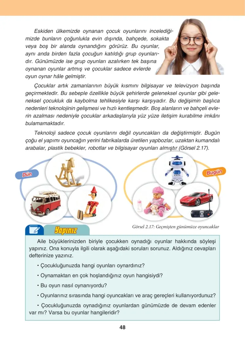 4. Sınıf Sosyal Bilgiler Ders Kitabı Cevapları Tuna Matbaacılık Sayfa 48