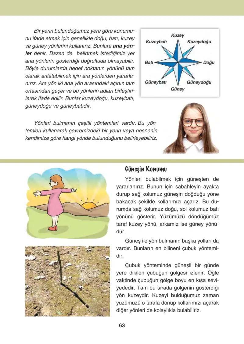 4. Sınıf Sosyal Bilgiler Ders Kitabı Cevapları Tuna Matbaacılık Sayfa 63