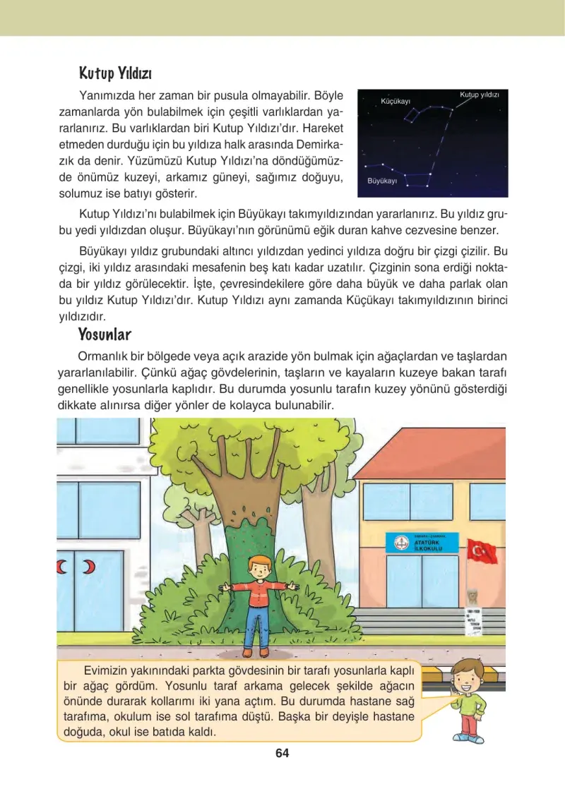 4. Sınıf Sosyal Bilgiler Ders Kitabı Cevapları Tuna Matbaacılık Sayfa 64