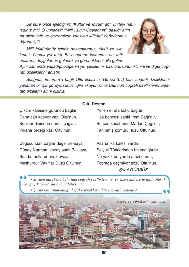 4. Sınıf Sosyal Bilgiler Ders Kitabı Cevapları Tuna Matbaacılık Sayfa 80