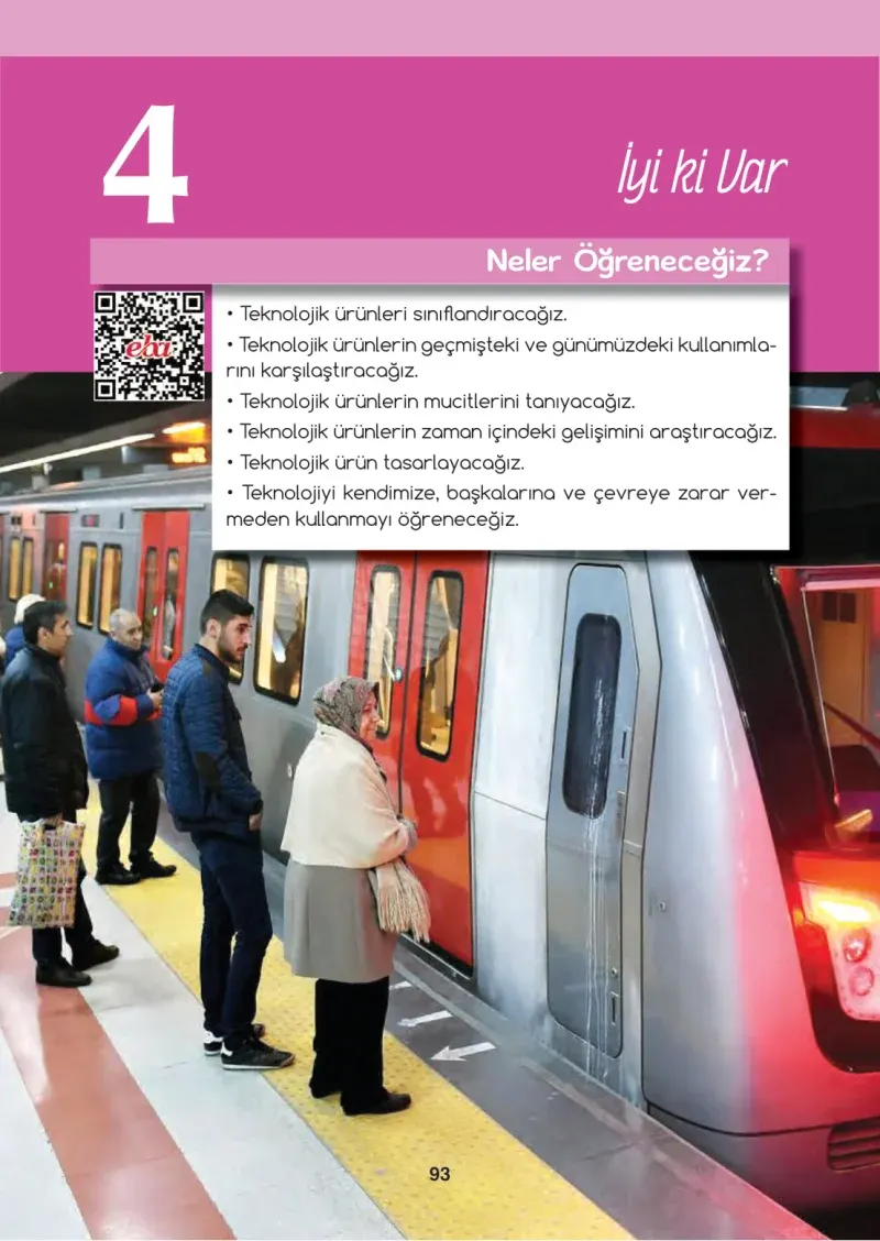 4. Sınıf Sosyal Bilgiler Ders Kitabı Cevapları Tuna Matbaacılık Sayfa 93