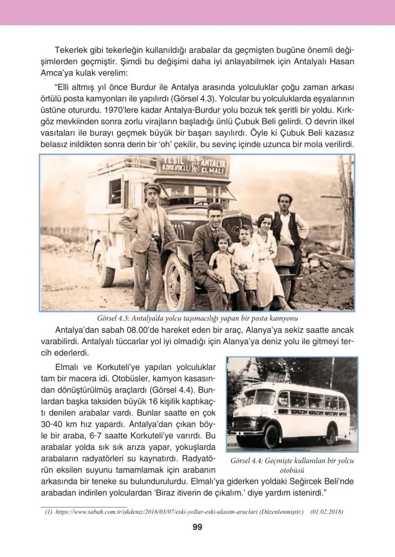 4. Sınıf Sosyal Bilgiler Ders Kitabı Cevapları Tuna Matbaacılık Sayfa 99