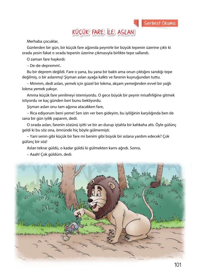 4. Sınıf Türkçe Ders Kitabı Cevapları Koza Yayınları Sayfa 101