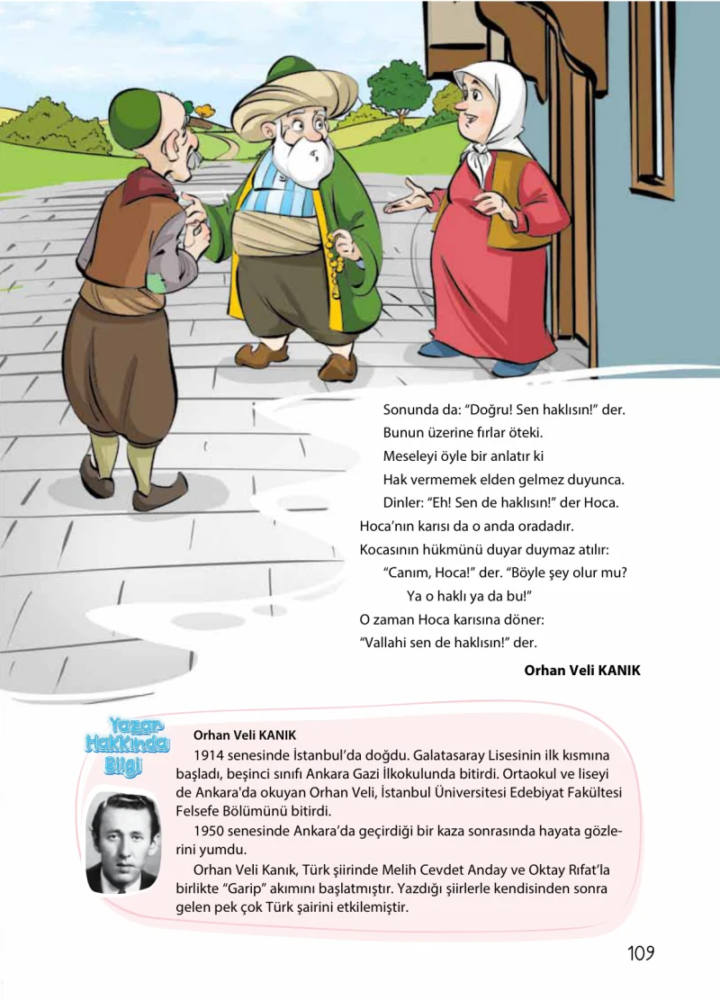 4. Sınıf Türkçe Ders Kitabı Cevapları Koza Yayınları Sayfa 109