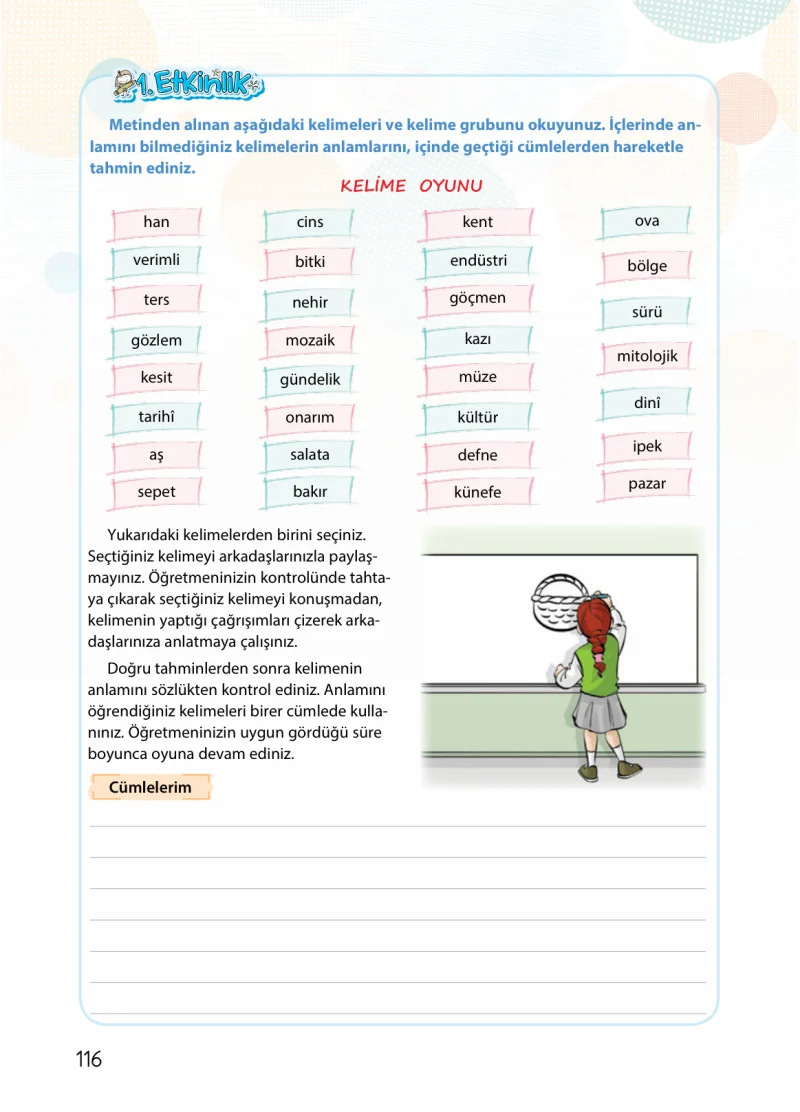 4. Sınıf Türkçe Ders Kitabı Cevapları Koza Yayınları Sayfa 116